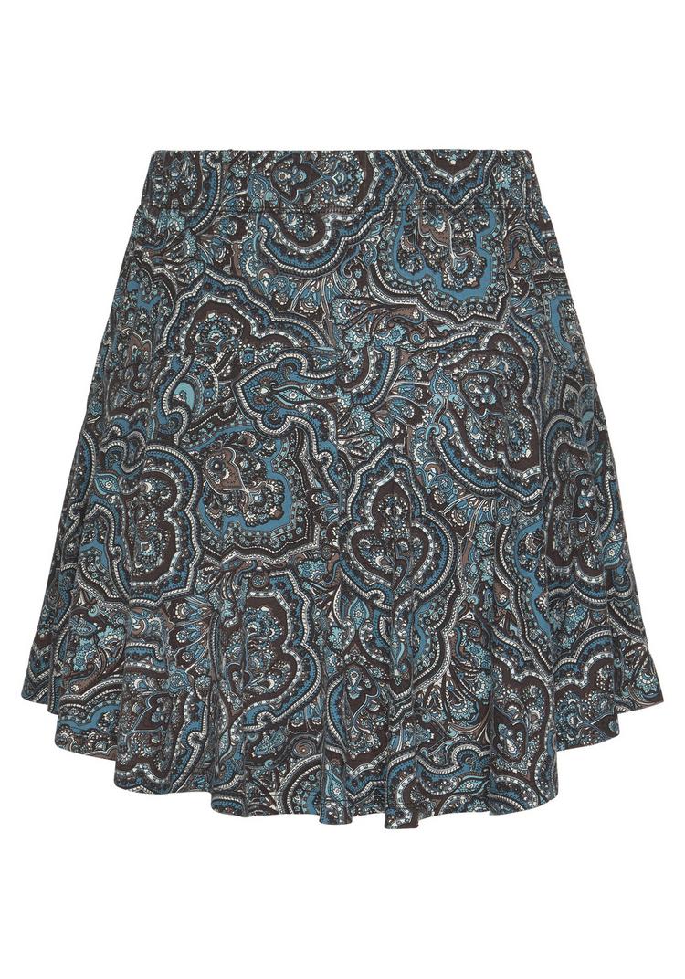 Lascana Lascana Hosenrock Hosenrock Damen - t&uuml;rkis-bedruckt - 0 | SportScheck