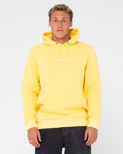 Rückansicht von RUSTY RS SUPER FLEECE HOODIE Hoodie Herren Popcorn