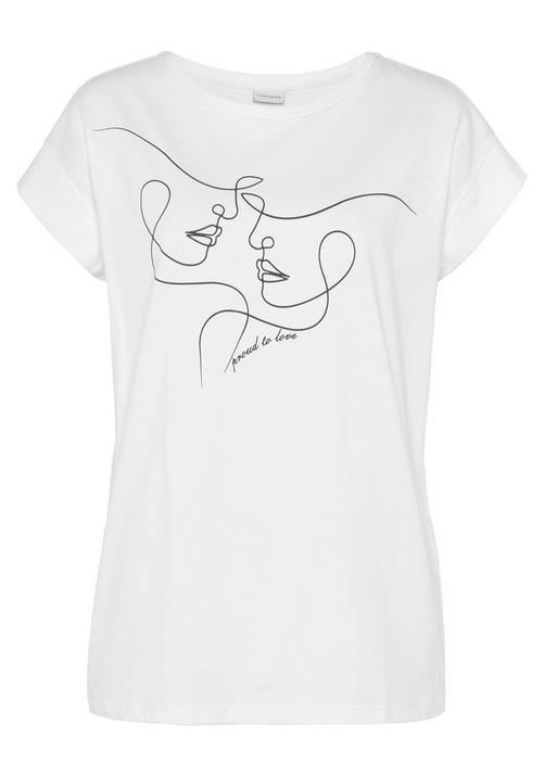 Lascana Kurzarmshirt T-Shirt Damen