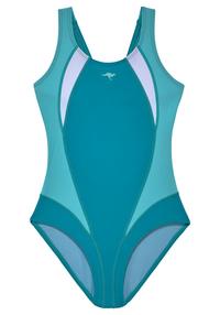 KangaROOS Badeanzug Badeanzug Damen - t&uuml;rkis-blau