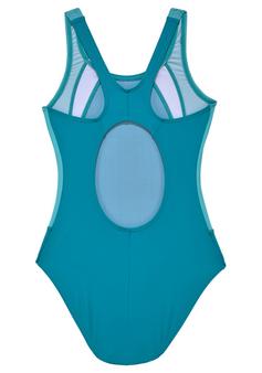 Rückansicht von KangaROOS Badeanzug Badeanzug Damen türkis-blau