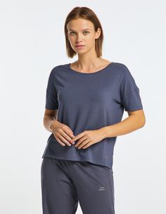 Rückansicht von VENICE BEACH VB Devyani T-Shirt Damen blue smoke