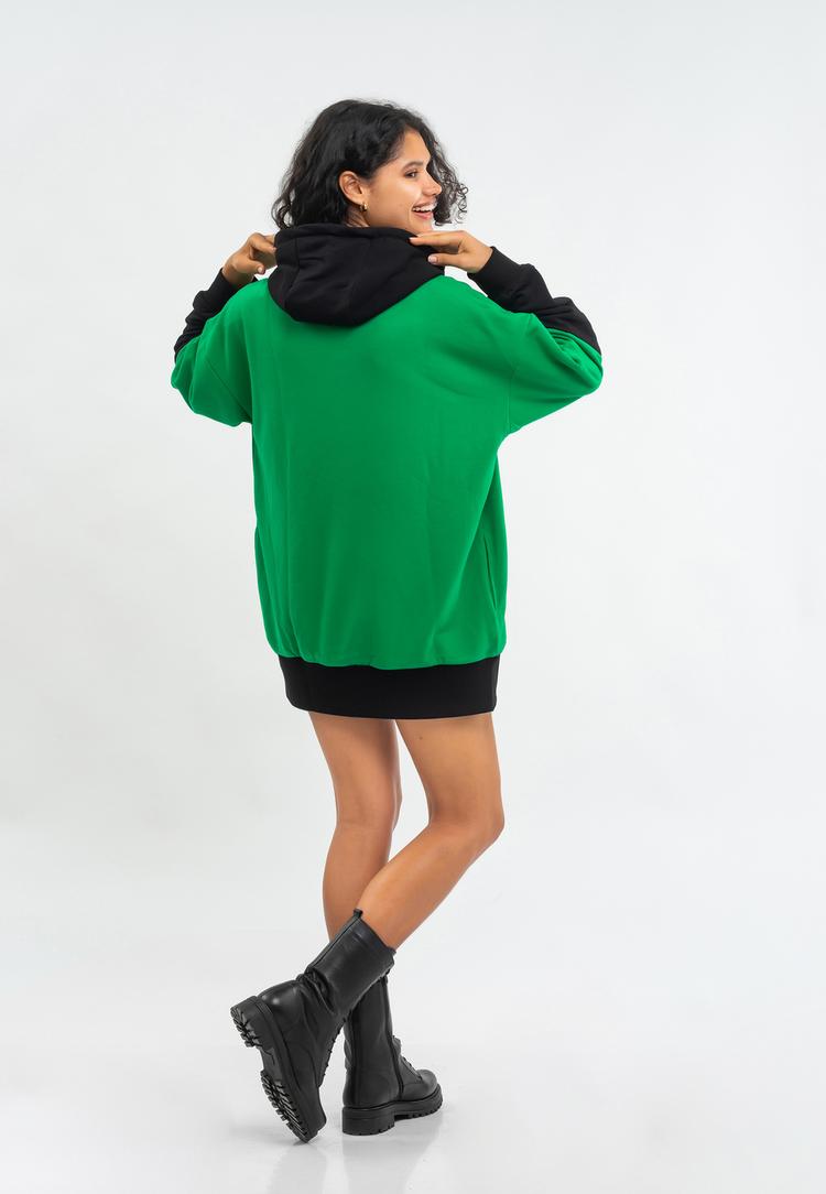 Tom Barron Tom Barron WOMEN OVERSIZE FIT TUNIC SWEATSHIRT Sweatshirt Damen - LIVE GREEN - 11 | SportScheck