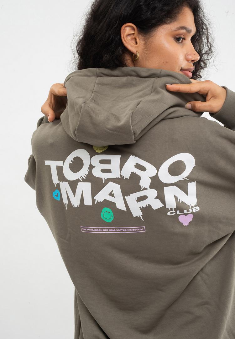 Tom Barron Tom Barron WOMEN OVERSIZE FIT TUNIC SWEATSHIRT Sweatshirt Damen - GREEN - 4 | SportScheck