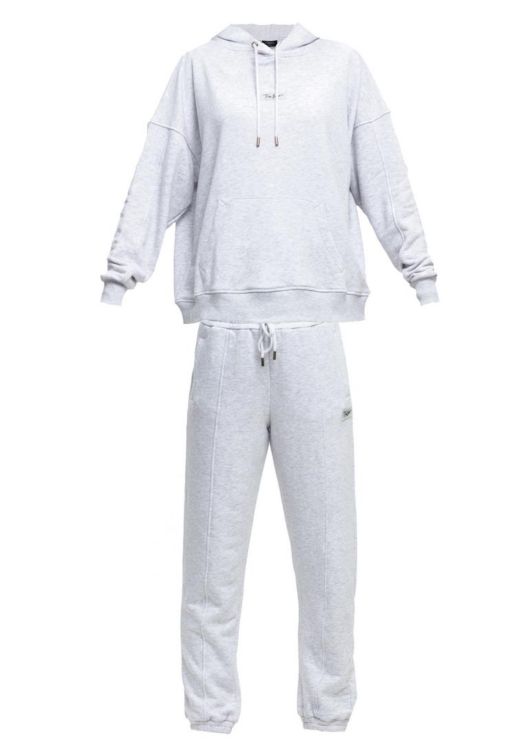 Tom Barron Tom Barron mit Hoodie Trainingsanzug Damen - GRAU - 0 | SportScheck