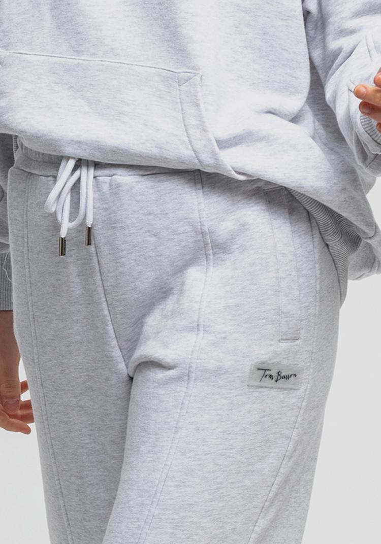 Tom Barron Tom Barron mit Hoodie Trainingsanzug Damen - GRAU - 8 | SportScheck