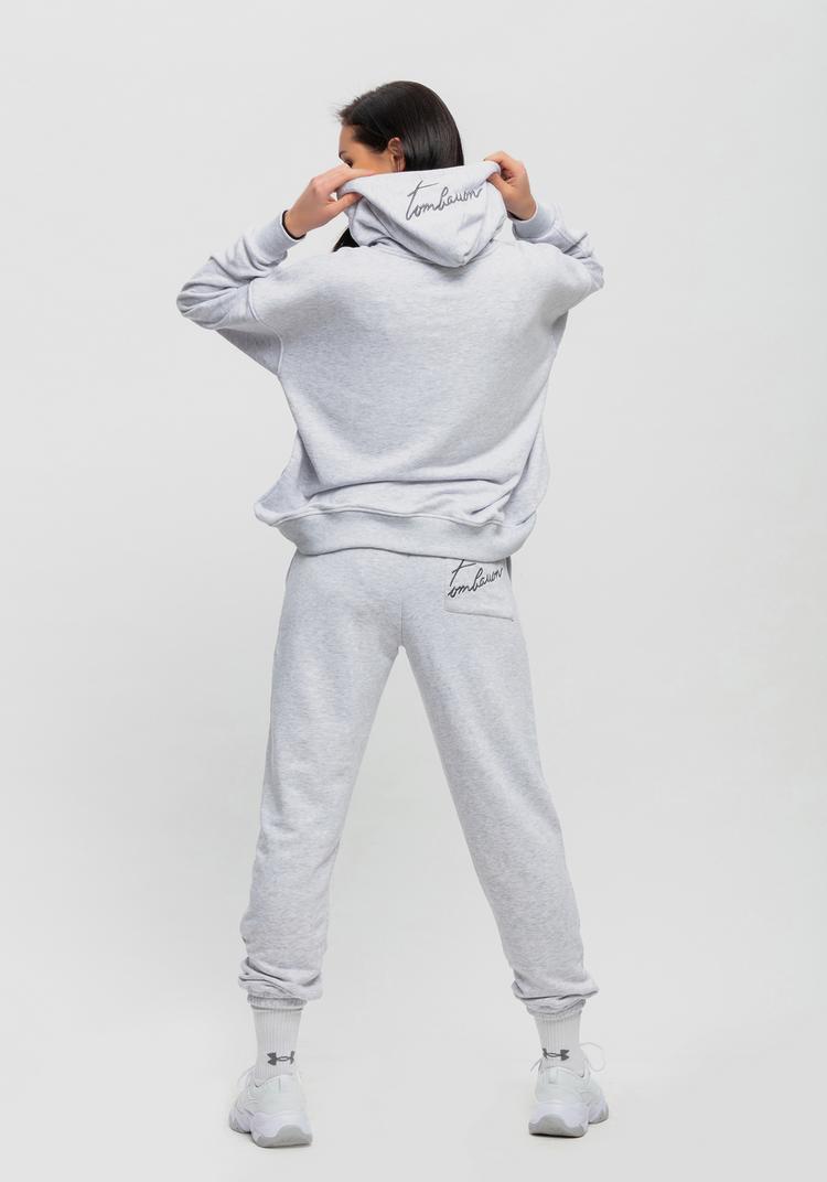 Tom Barron Tom Barron mit Hoodie Trainingsanzug Damen - GRAU - 15 | SportScheck