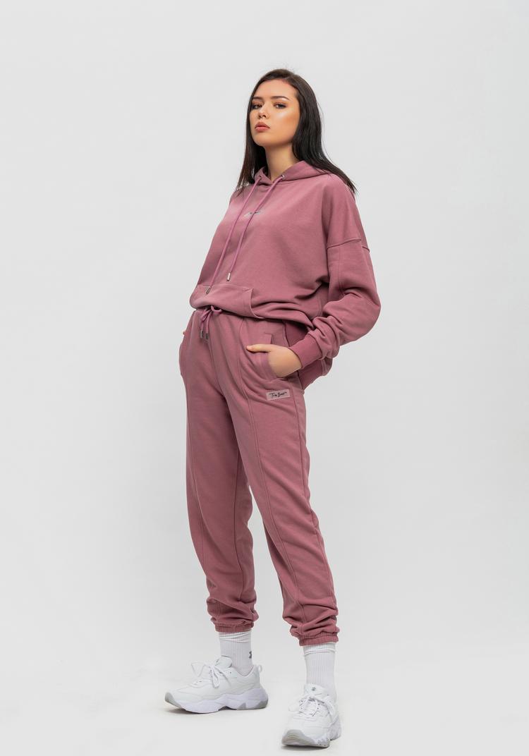 Tom Barron Tom Barron mit Hoodie Trainingsanzug Damen - ROSEPINK - 12 | SportScheck