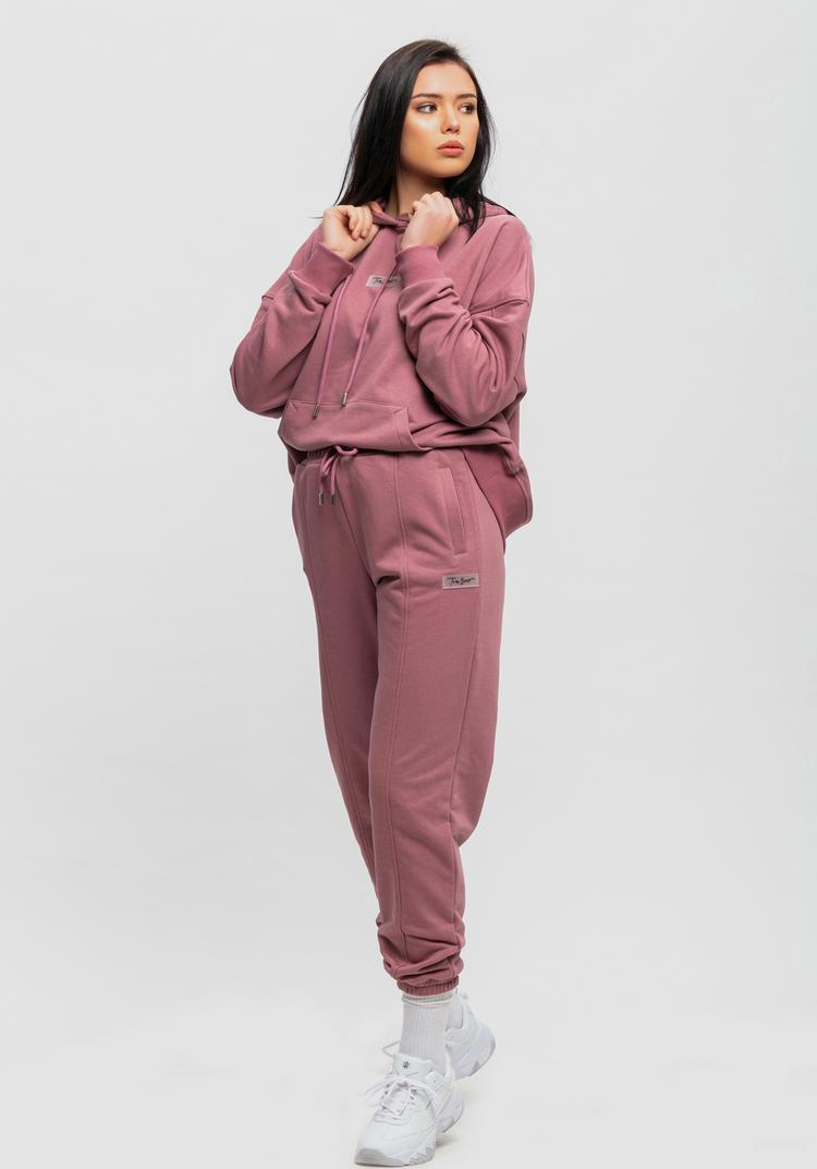 Tom Barron Tom Barron mit Hoodie Trainingsanzug Damen - ROSEPINK - 13 | SportScheck