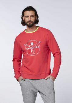 Rückansicht von Chiemsee Sweater Sweatshirt Herren 17-1663 Bittersweet