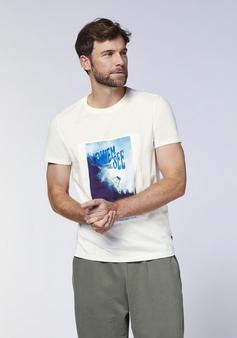 Rückansicht von Chiemsee T-Shirt T-Shirt Herren 11-4202 Star White