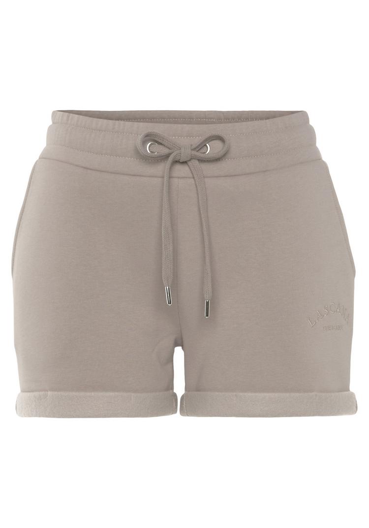 Lascana Lascana Relaxshorts Sweatshorts Damen - taupe - 0 | SportScheck