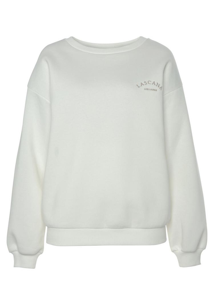 Lascana Lascana Sweatshirt Sweatshirt Damen - creme - 0 | SportScheck