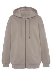 Lascana Kapuzensweatjacke Sweatjacke Damen - taupe