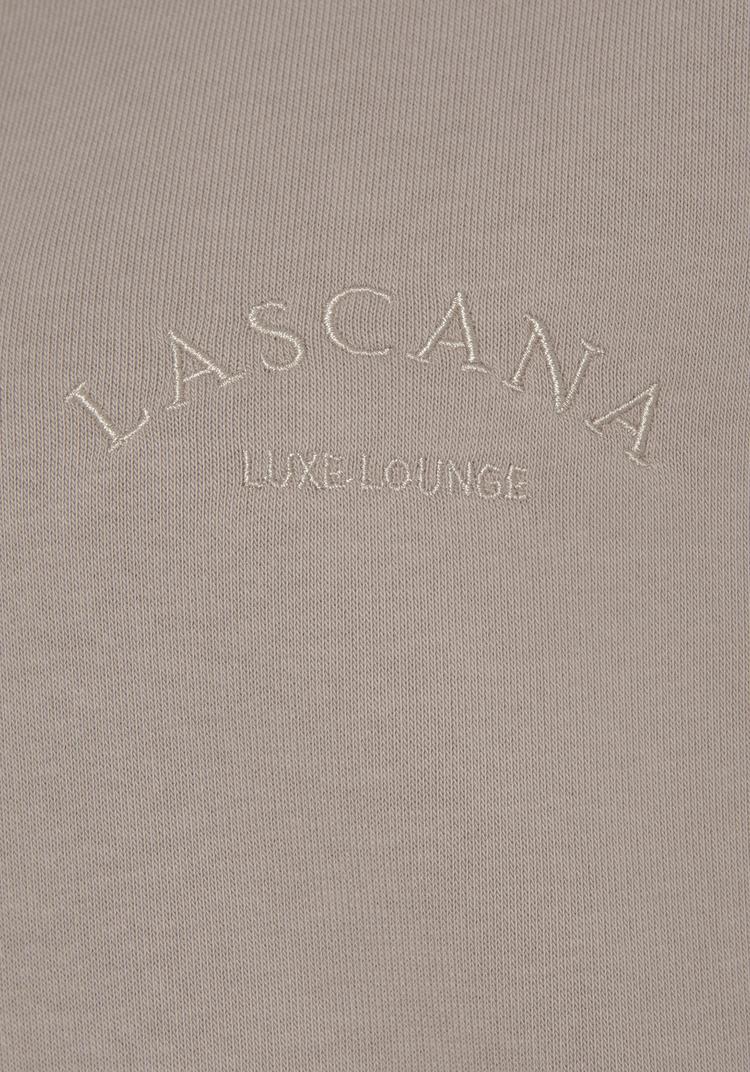 Lascana Lascana Kapuzensweatjacke Sweatjacke Damen - taupe - 1 | SportScheck
