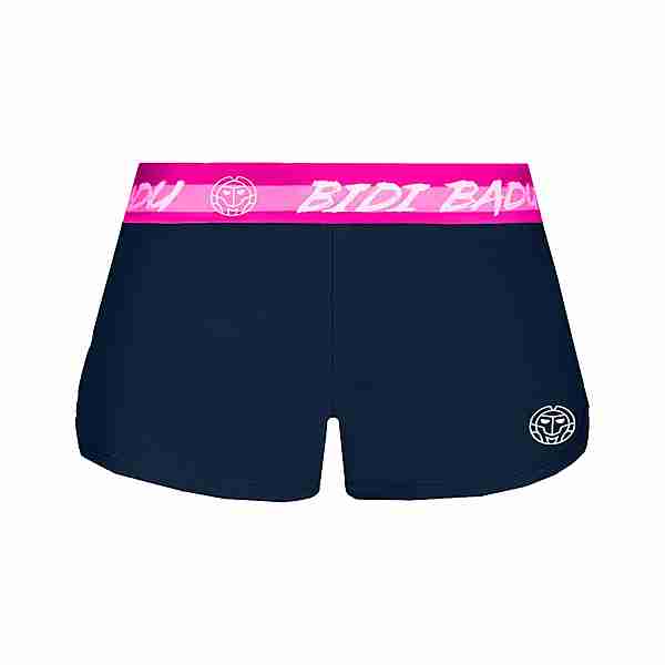 BIDI BADU Cara Tech 2 In 1 Shorts pink/ navy Tennisshorts Kinder dunkelblau/pink
