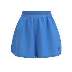 Rückansicht von BIDI BADU Pure Wild 2In1 Shorts dark grey Tennisshorts Damen Blau