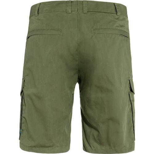 Rückansicht von FJÄLLRÄVEN Ruaha Funktionsshorts Herren Tannengrün