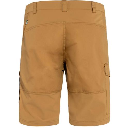 Rückansicht von FJÄLLRÄVEN Bermuda Abisko Funktionsshorts Herren Braun