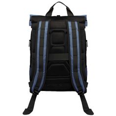 Rückansicht von HEAD Rucksack Rucksack Net Backpack Roll-up Daypack Marineblau
