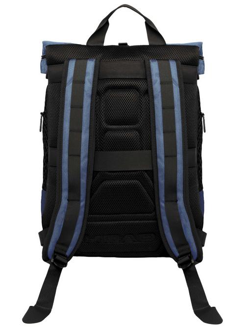 Rückansicht von HEAD Rucksack Rucksack Net Backpack Roll-up Daypack Marineblau