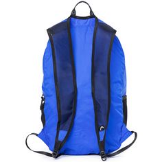 Rückansicht von HEAD Rucksack Rucksack Foldable Backpack Daypack Kobaltblau