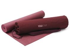 YOGISTAR Yoga Set bordeaux