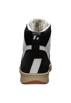 Rückansicht von ethletic Carl Sneaker Chalk White-Jet Black