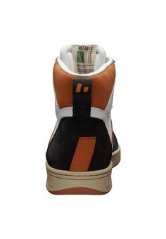 Rückansicht von ethletic Carl Sneaker Chalk White Cognac Brown