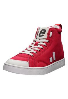 ethletic Active Hi Cut Sneaker cranberry red just white