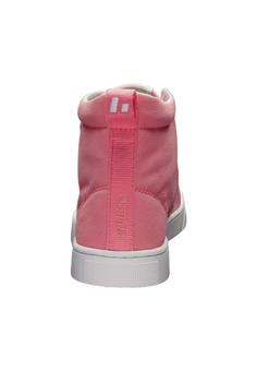 Rückansicht von ethletic Active Hi Cut Sneaker Strawberry Pink | Just White