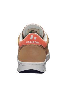 Rückansicht von ethletic Jesse Sneaker Tan Beige | Bleached Orange