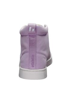 Rückansicht von ethletic Active Hi Cut Sneaker Lavender Pink | Just White