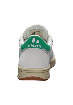 Rückansicht von ethletic Jesse Sneaker Chalk White | Frog Green