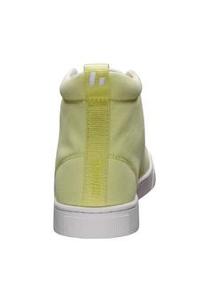 Rückansicht von ethletic Active Hi Cut Sneaker Lime Yellow-Just White