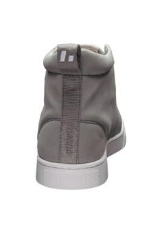 Rückansicht von ethletic Active Hi Cut Sneaker Shadow Grey-Just White
