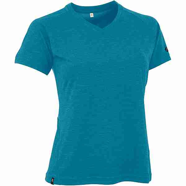 Maul Sport Soinwand T-Shirt Damen Kristallblau