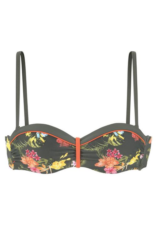 Lascana B&uuml;gel-Bandeau-Bikini-Top Bikini Oberteil Damen