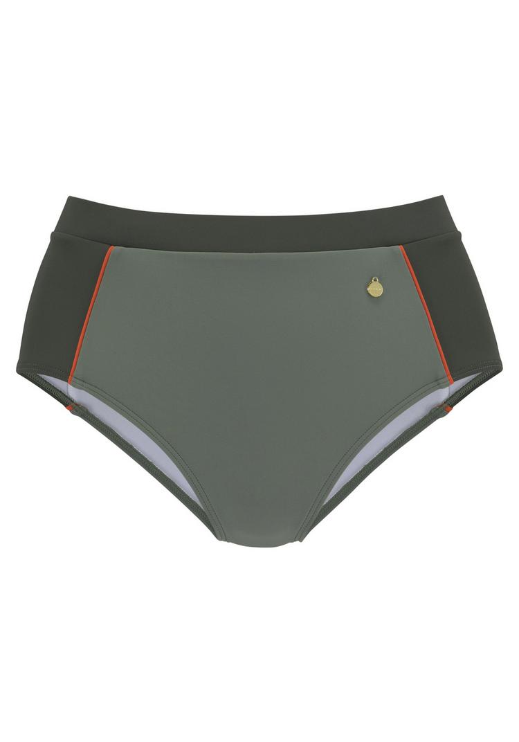 Lascana Lascana Highwaist-Bikini-Hose Bikini Hose Damen - oliv - 0 | SportScheck