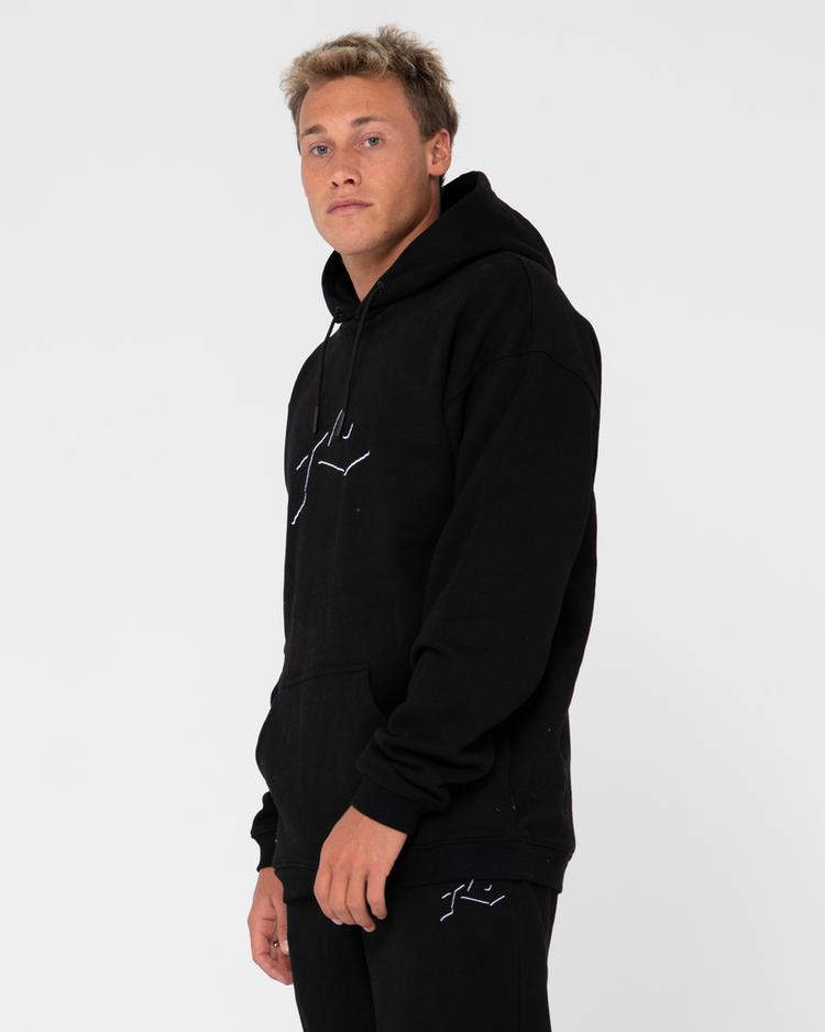 RUSTY RUSTY SHADOW R RELAXED SUPER FLEECE HOODIE Hoodie Herren - Black - 2 | SportScheck
