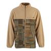 RUSTY SHAG PANELED FULL ZIP FLEECE Fleecejacke Herren - Light Fennel
