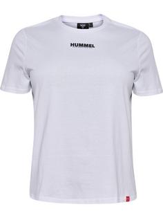 hummel hmlLEGACY WOMAN T-SHIRT PLUS T-Shirt Damen WHITE