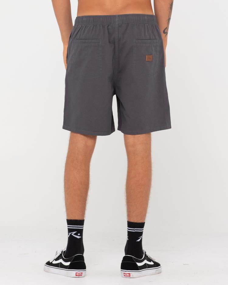 RUSTY RUSTY MANILA FOLDER 19 ELASTIC SHORT Shorts Herren - Pavement - 1 | SportScheck