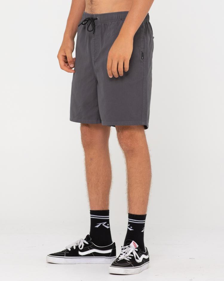 RUSTY RUSTY MANILA FOLDER 19 ELASTIC SHORT Shorts Herren - Pavement - 2 | SportScheck