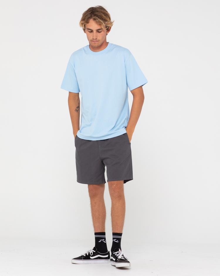 RUSTY RUSTY MANILA FOLDER 19 ELASTIC SHORT Shorts Herren - Pavement - 5 | SportScheck