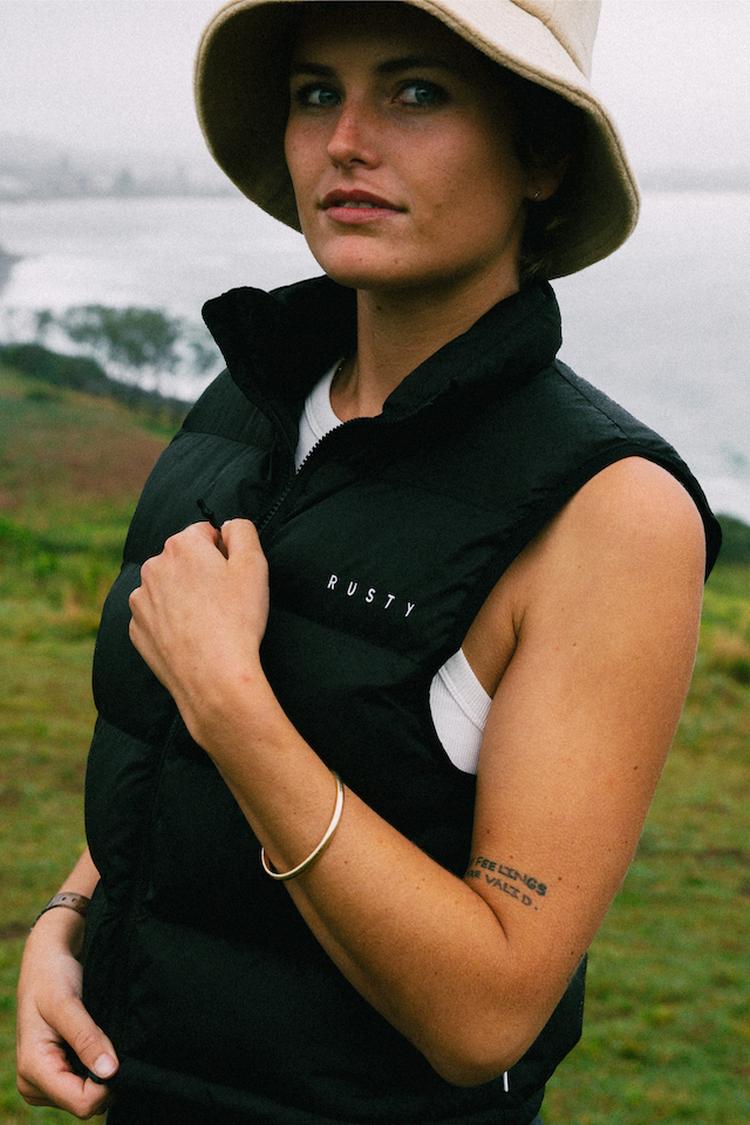 RUSTY RUSTY RUSTY PUFFER VEST Kurzweste Damen - Black - 5 | SportScheck