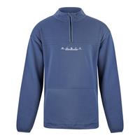 RUSTY RS RELAXED 1/4 ZIP SUPER FLEECE Fleecepullover Herren - China Blue