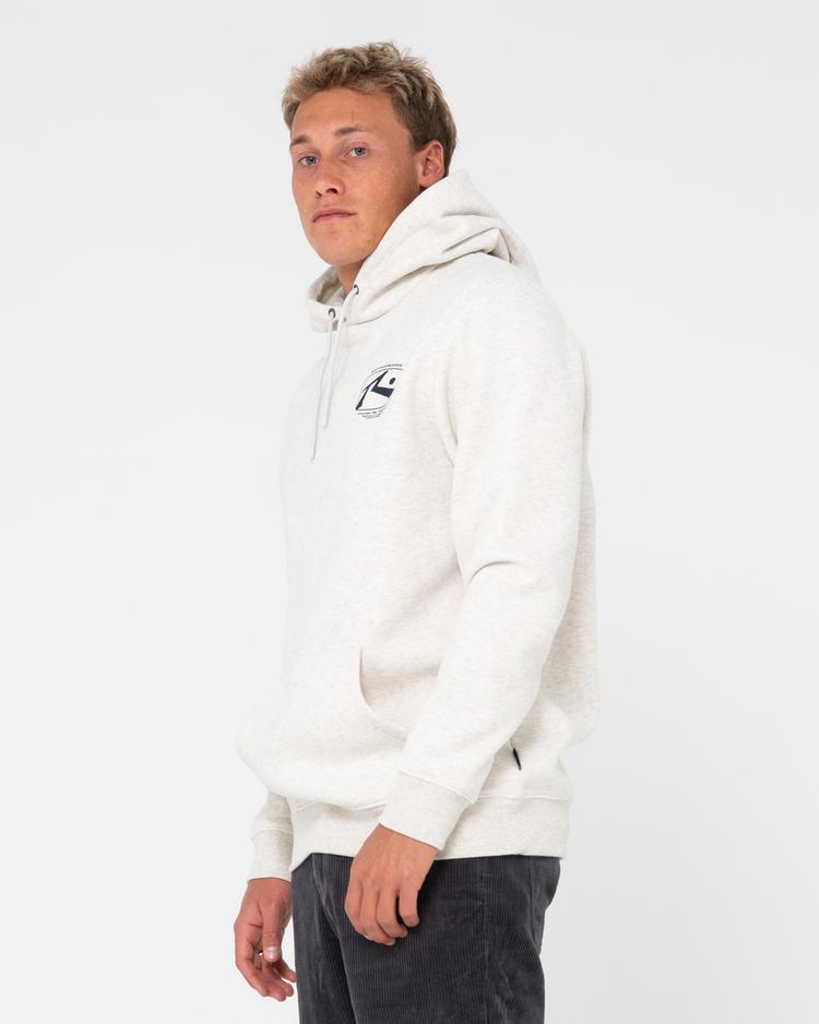 RUSTY RUSTY ADVOCATE SUPER FLEECE HOODIE Hoodie Herren - Ecru Marle - 2 | SportScheck