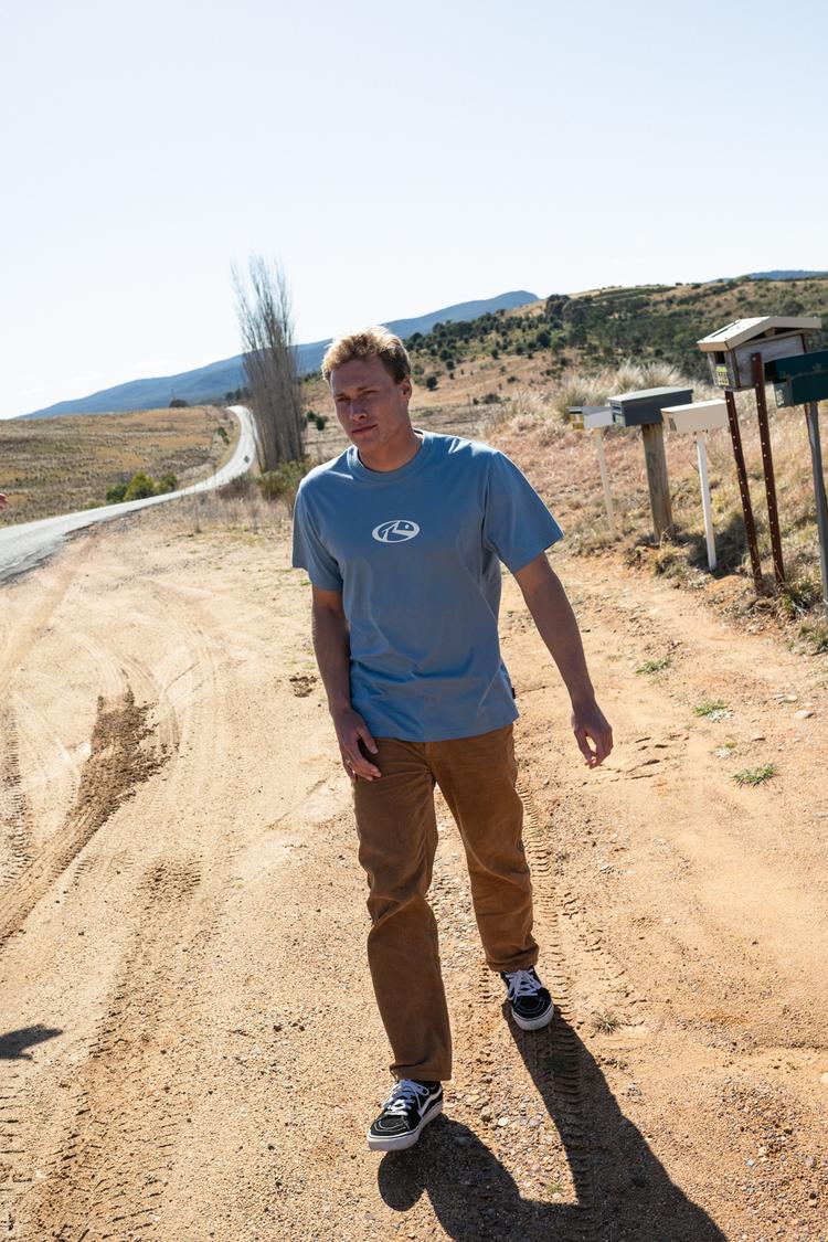 RUSTY RUSTY SHUTDOWN SHORT SLEEVE TEE T-Shirt Herren - Nineties Blue - 5 | SportScheck