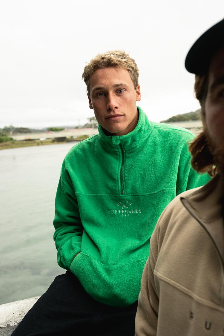 RUSTY RUSTY MIDDLE SECTION CREW POLAR FLEECE Fleecepullover Herren - Amazon - 8 | SportScheck